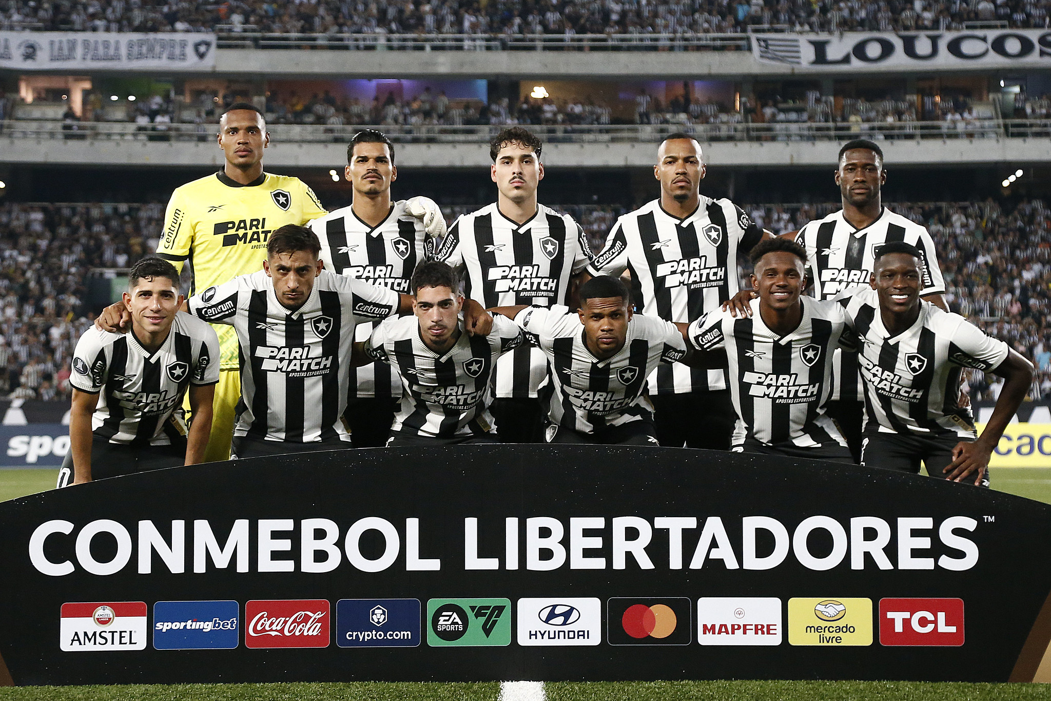 Time do Botafogo. (Foto: Vitor Silva/Botafogo)