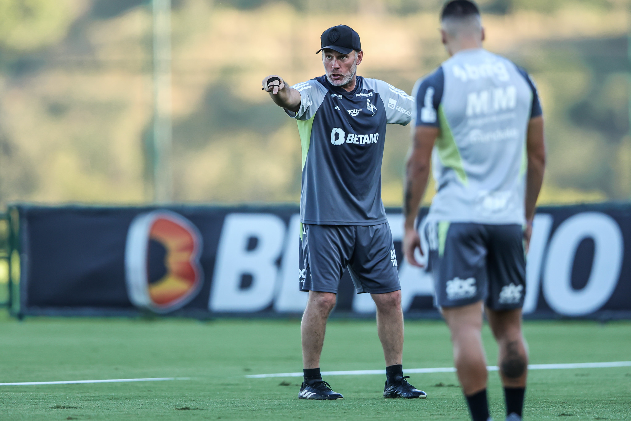 Atlético visita o Peñarol. (Foto: Pedro Souza / Atlético)