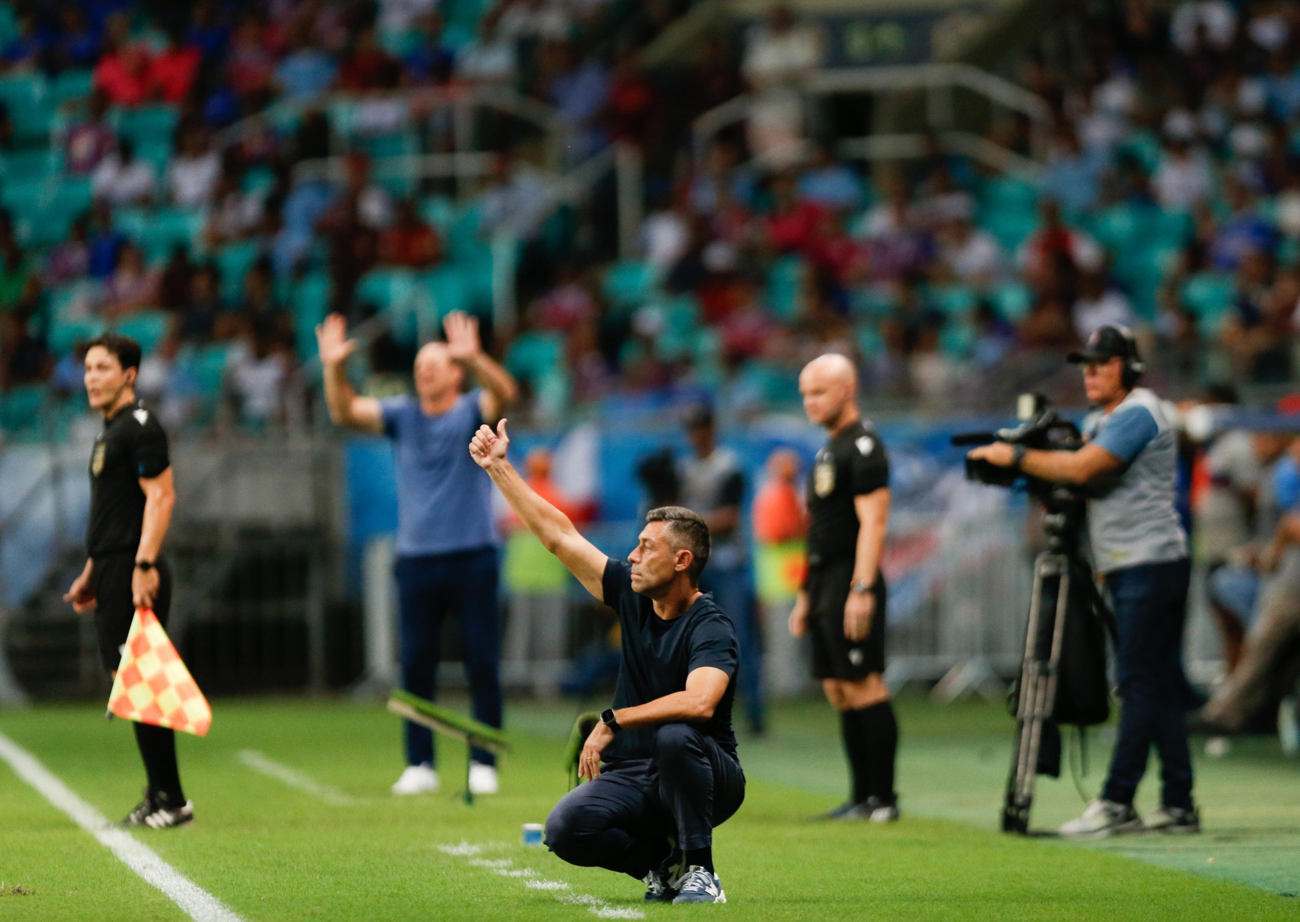 Pedro Caixinha, treinador do Red Bull Bragantino. (Foto: Ari Ferreira/Red Bull Bragantino)