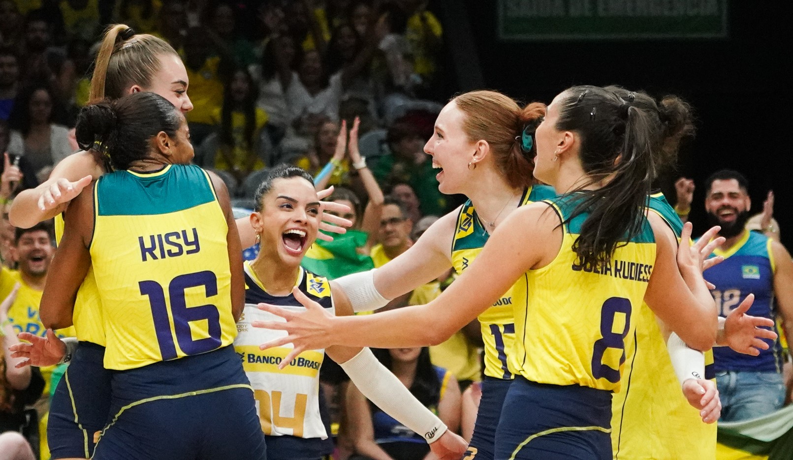 Brasil segue venceu a Coreia e segue invicto na VNL