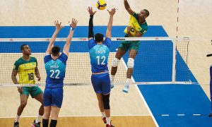 Brasil vence a primeira partida na VNL