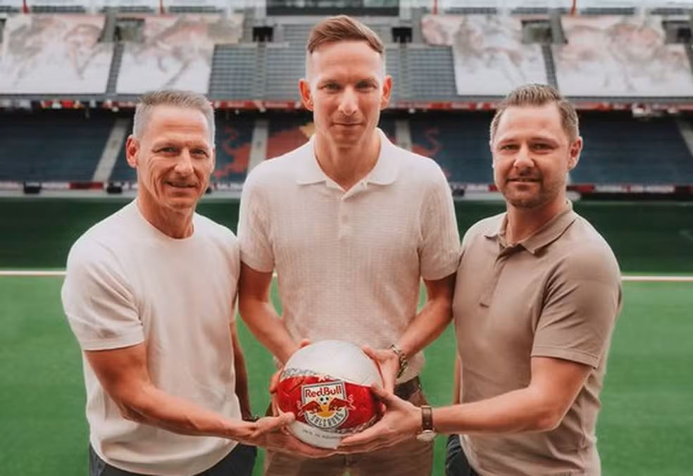 Pepijn Lijnders RB Salzburg. (Foto: divulgação/RB Salzburg)