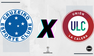 Cruzeiro x Unión La Calera (Arte: ENM)
