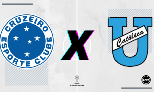 Cruzeiro x Universidad de Quito (Arte: ENM)