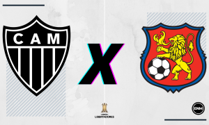 Atlético-MG x Caracas (Arte: ENM)