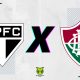 São Paulo e Fluminense no Brasileirão 2024 (Arte:ENM)