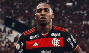 Lorran, destaque em Flamengo x Corinthians. (Foto: Reprodução Twitter/Flamengo).
