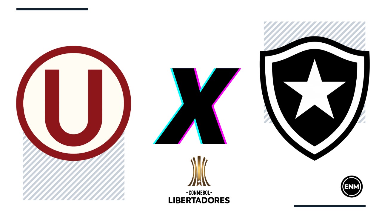 Universitário e Botafogo se enfrentam pela Libertadores “Arte: ENM”