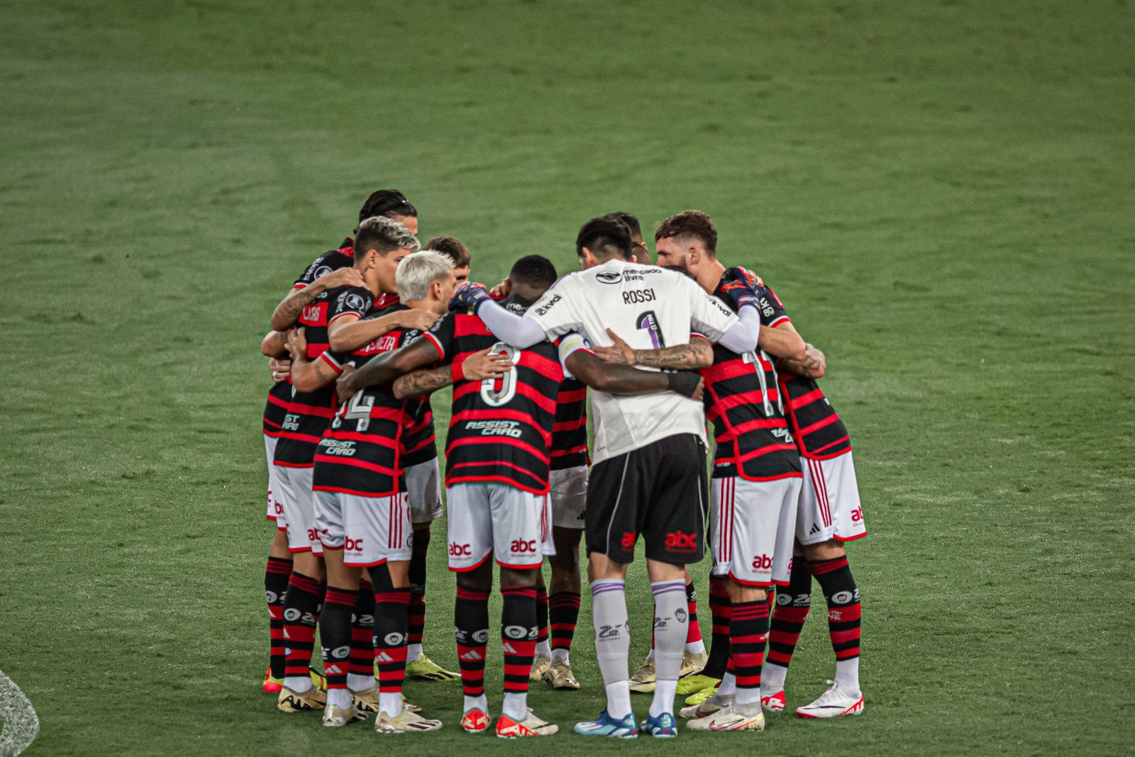 Flamengo goleia o Bolívar pela Libertadores. (Foto: Paula Reis/CRF).