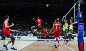 Cuba venceu o Brasil na estreia da VNL