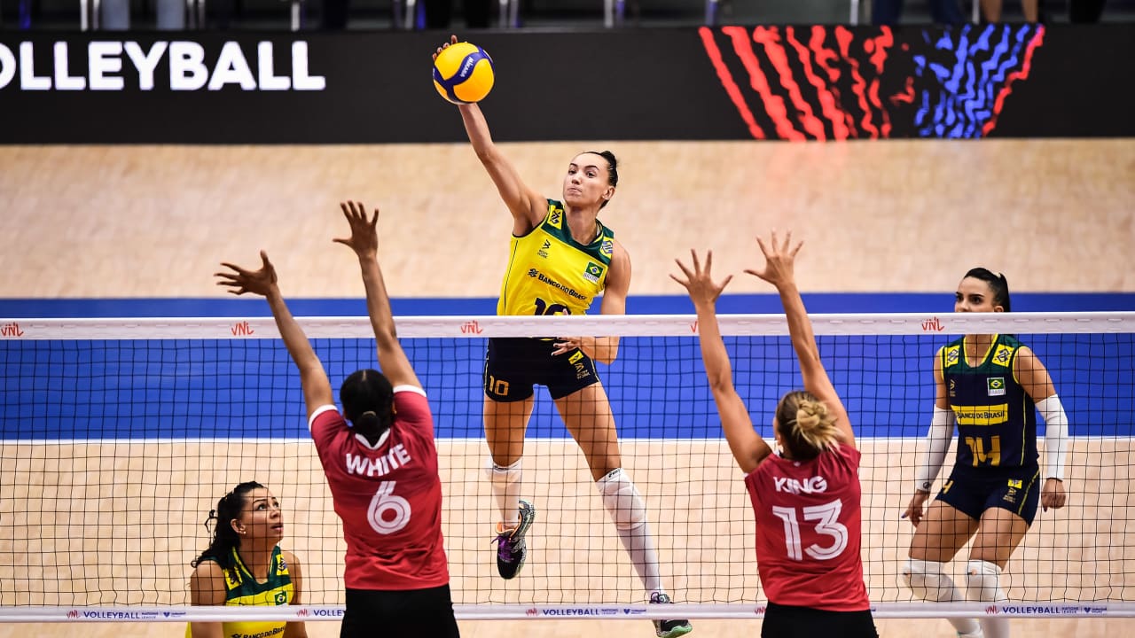 Brasil estreia na VNL contra o Canadá