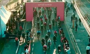 Giro d’Italia Ride Like a Pro Brasil aconteceu no último 28 de abril (Foto: Divulgação)