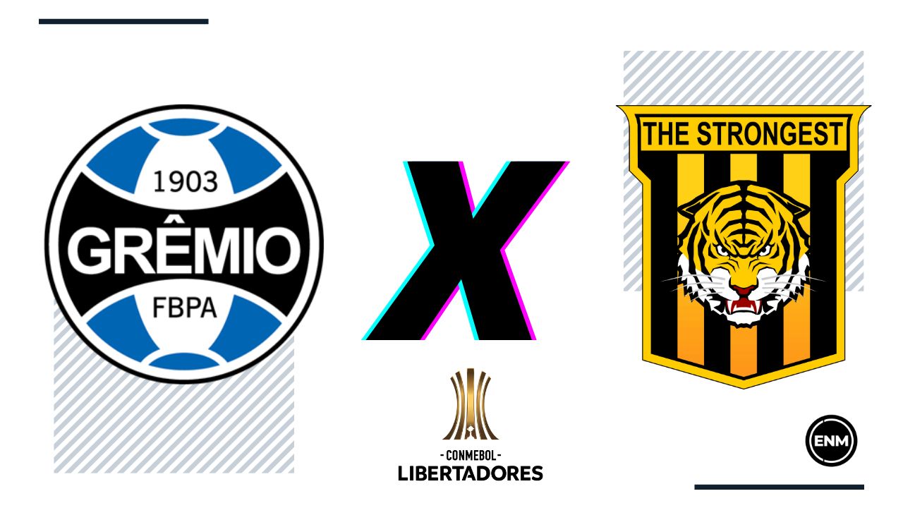 Grêmio terá jogo importante na Libertadores (Arte:ENM)