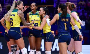 Brasil vence o Japão na estreia da segunda semana da VNL