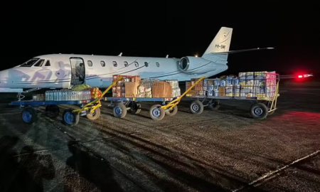 Neymar envia avião com suprimentos para as vítimas no Rio Grande do Sul (Foto: Reprodução/Instagram)