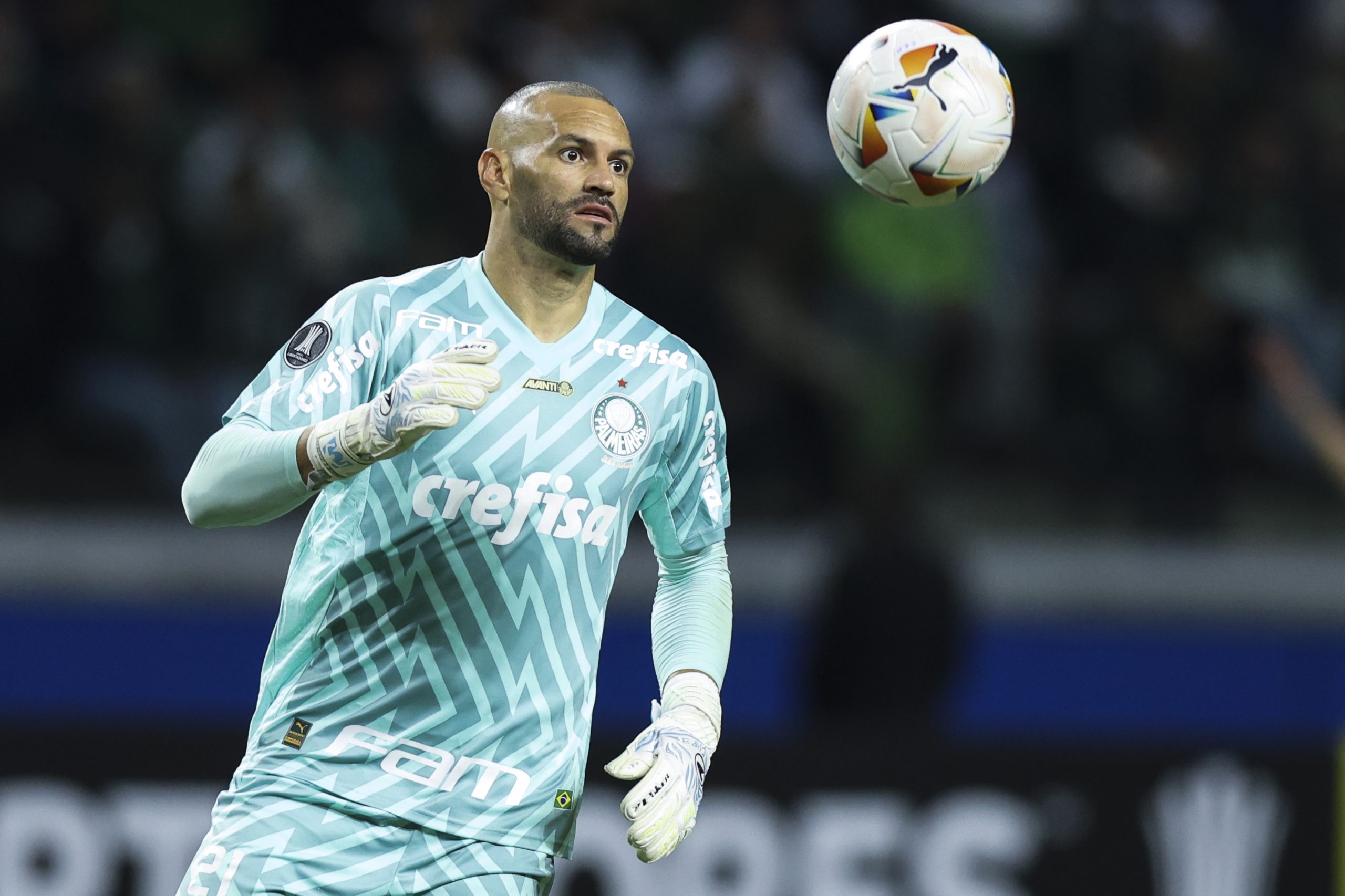 Weverton fala sobre Endrick (Foto: Alexandre Schneider/Getty Images)