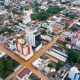 Enchente alaga São Leopoldo, no Rio Grande do Sul (Foto: Prefeitura de São Leopoldo/Divulgação)