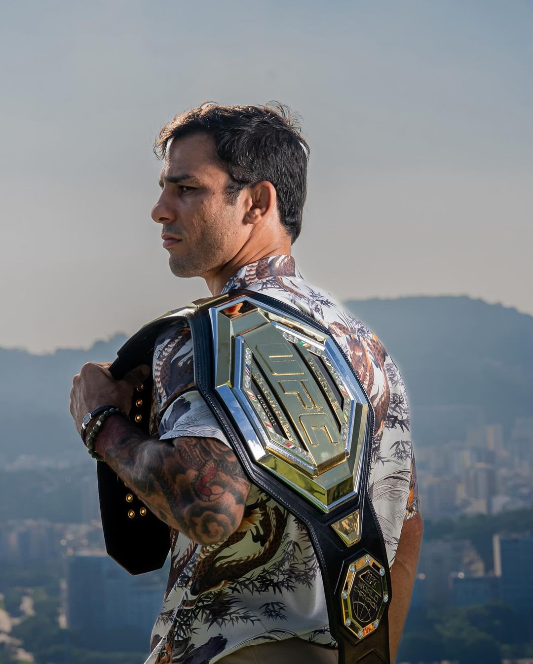 Alexandre Pantoja defenderá cinturão no UFC 301 (Foto: Divulgação/Instagram UFC)