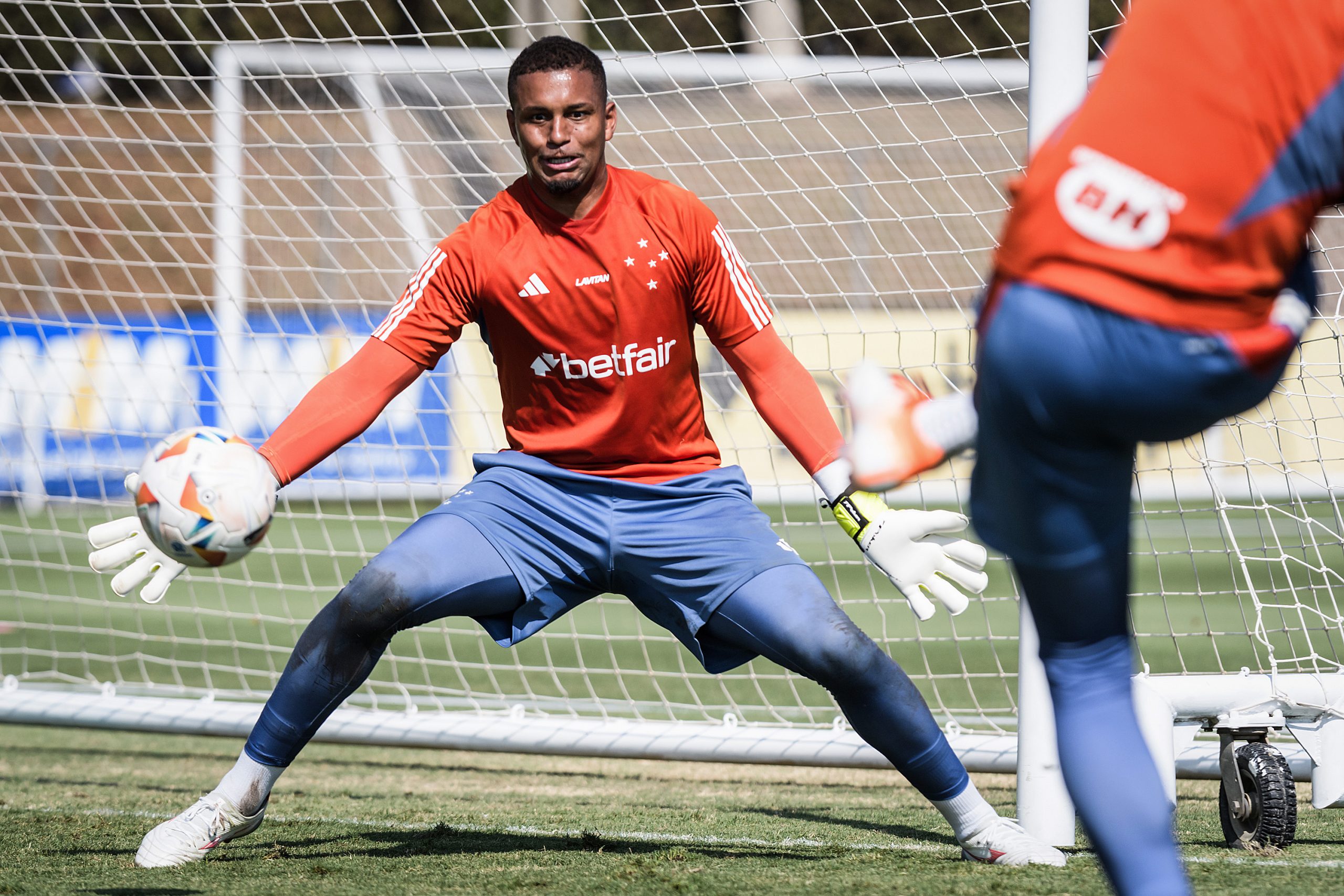 Treino do Cruzeiro. (Foto: Gustavo Aleixo/Cruzeiro)