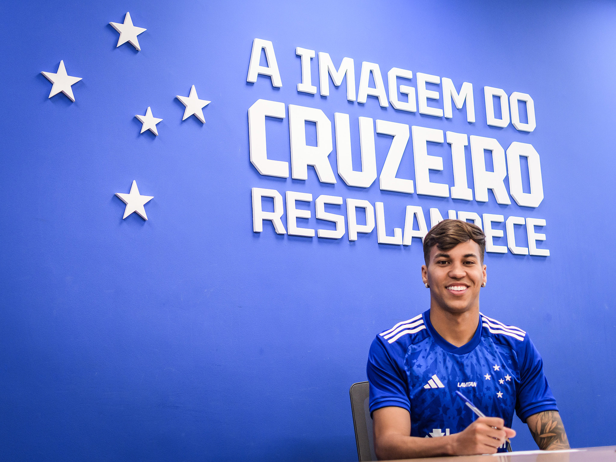 Kaio Jorge é o novo reforço do Cruzeiro (Foto: Gustavo Aleixo/Cruzeiro)