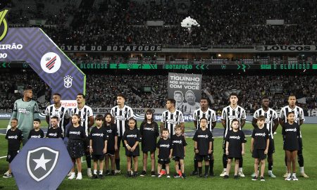 Titulares do Botafogo contra o Atletico Paranaense (Foto: Vítor Silva/Botafogo)