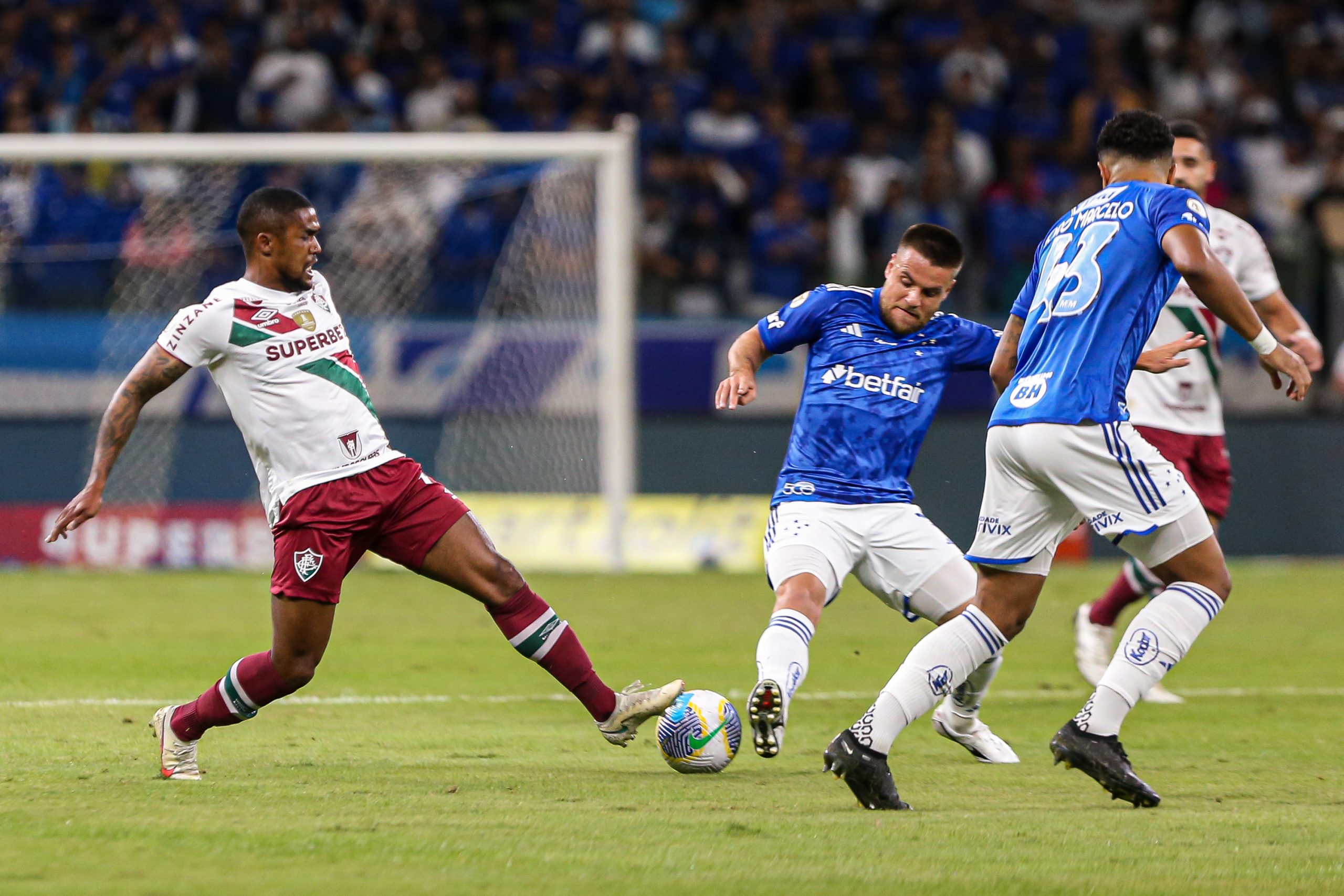 Fluminense perde para o Cruzeiro. (FOTO DE MARCELO GONÇALVES / FLUMINENSE FC)