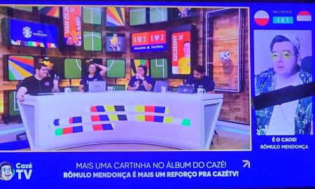 Rômulo Mendonça na Cazé TV (Foto: Reprodução / Cazé TV)