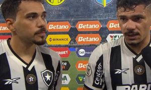 Eduardo e Tiquinho entrevista. (Foto: reprodução/Premiere)