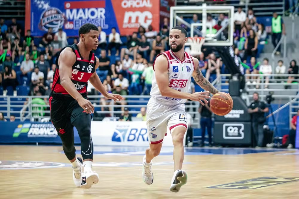 Duelo entre Franca x Flamengo pela jogo 2 das finais da NBB Foto: Marcos Limonti/Sesi Franca Basquete