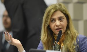 Leila Pereira no Senado (Foto: Jefferson Rudy/Agência Senado)