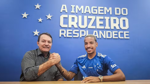 Cruzeiro oficializa a permanência de Matheus Pereira (Foto: Gustavo Aleixo/Cruzeiro)