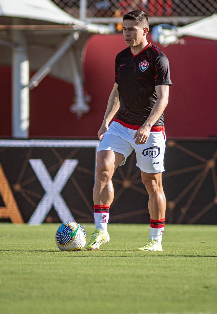 Atleta pode ser poupado na próxima rodada da Série A. Foto: Victor Ferreira/EC Vitória