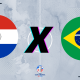 Paraguai x Brasil (Arte: ENM)