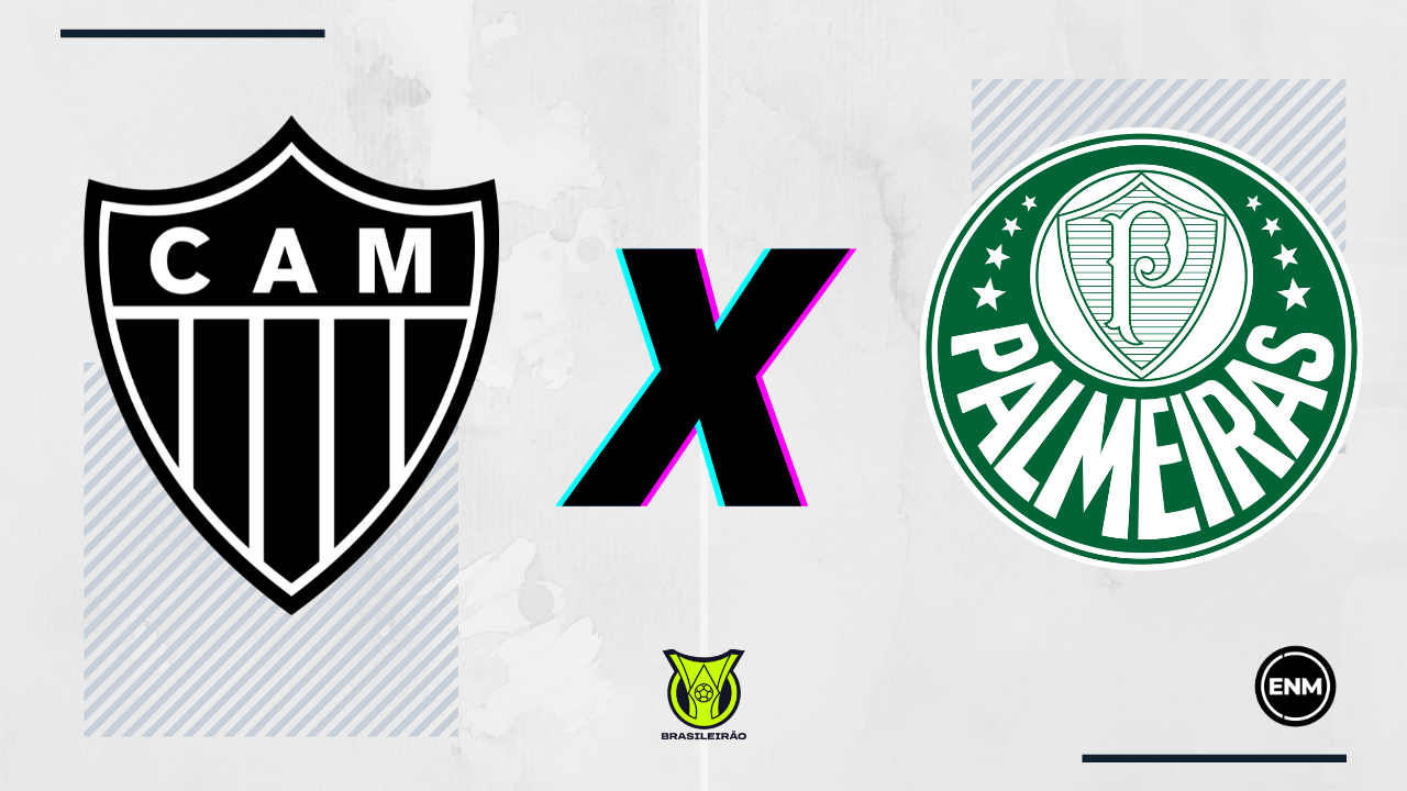 Atlético-MG x Palmeiras (Arte: ENM)