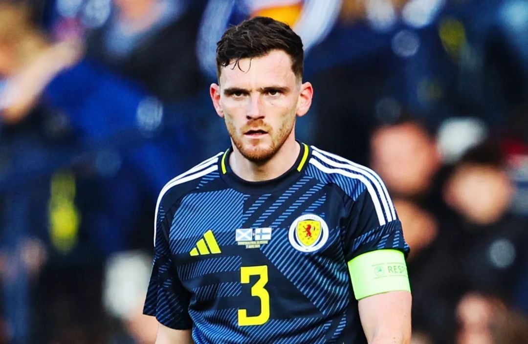 Andrew Robertson lamenta derrota da Escócia na estreia da Eurocopa (Foto: Reprodução/Instagram/Liverpool FC)