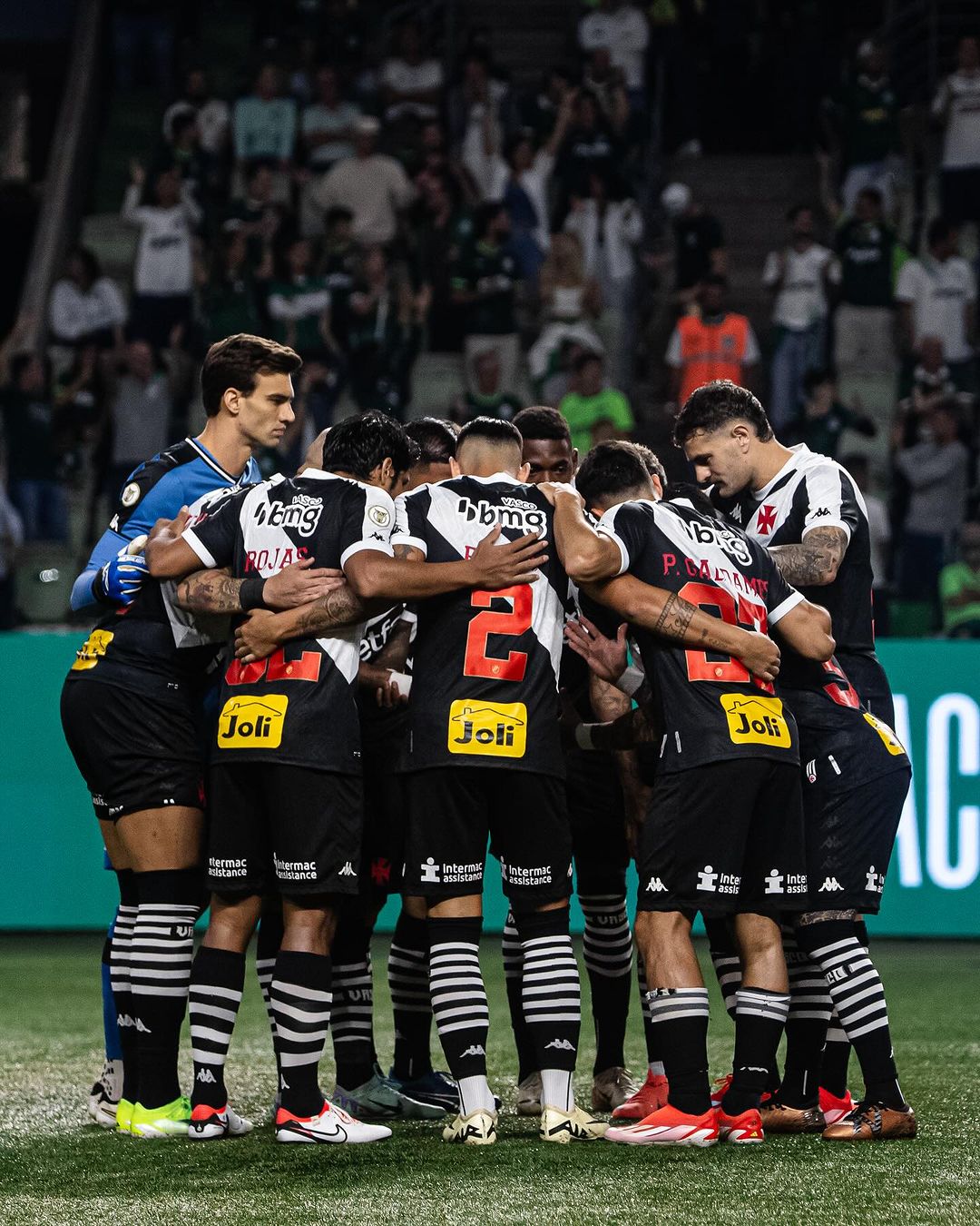 Vasco perde para o Palmeiras por 2 a 0 nesta quinta-feira (13). Foto: Leandro Amorim/Vasco