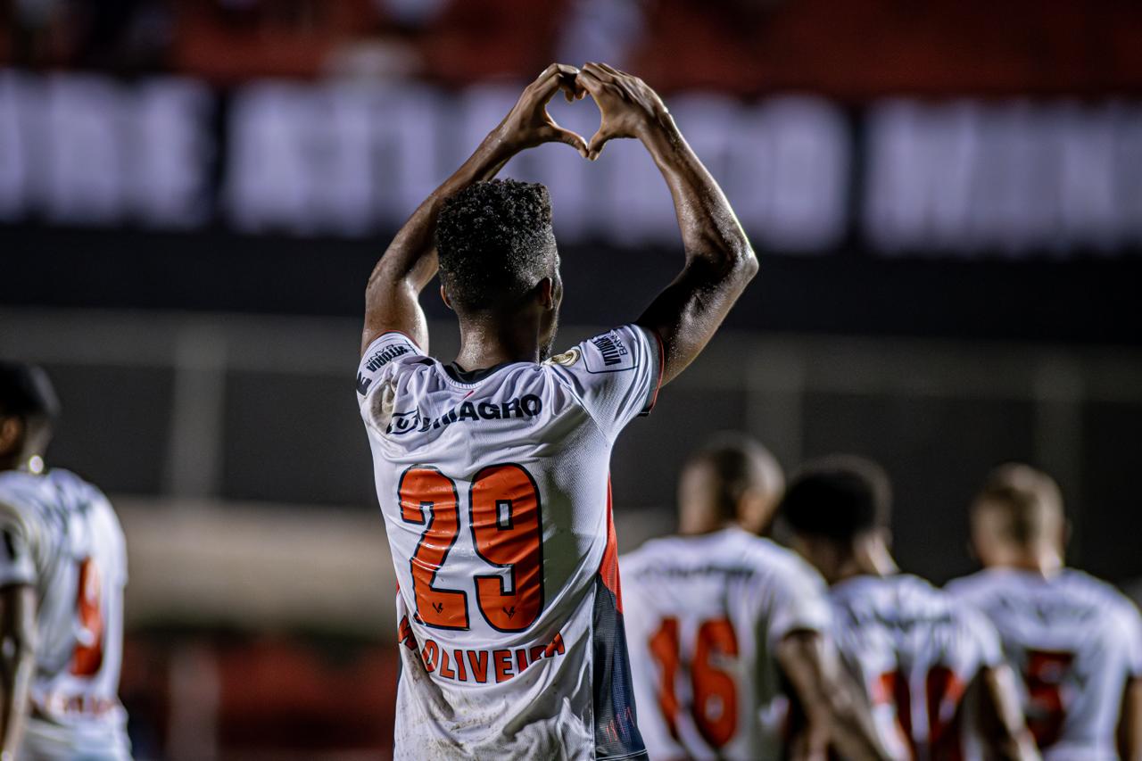 Jogando no Barradão, o Vitória venceu o Atlético Mineiro. Foto: Victor Ferreira/EC Vitória