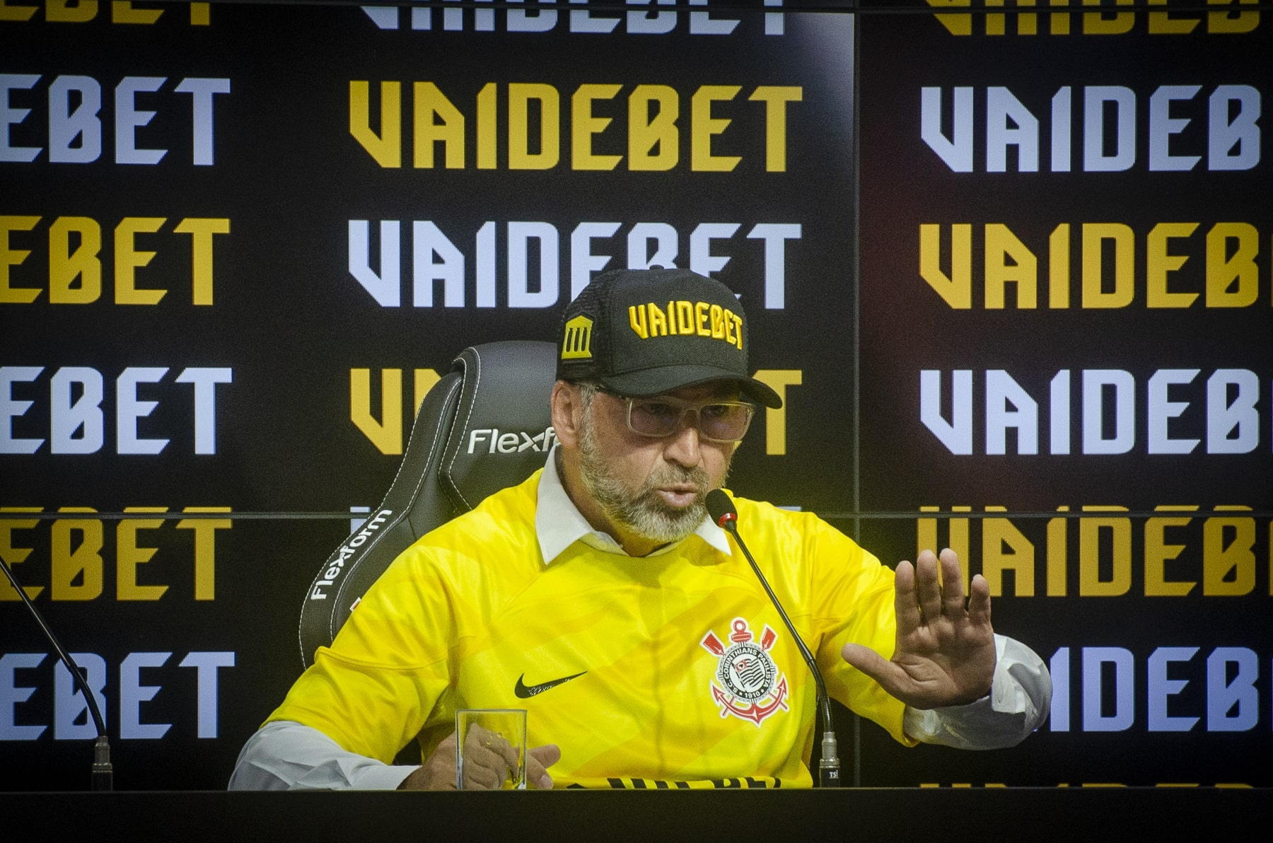 VaideBet rescinde sua parceria com o Corinthians. (Foto: Jozzu/Agência Corinthians)