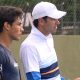 André Sá com atleta Martin Cassol / Crédito: Divulgação/Rio Tennis Academy