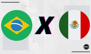 Brasil terá pela frente o México, em amistoso (Arte: ENM)