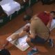 Djokovic sofrendo com lesão / Crédito: Reprodução ESPN