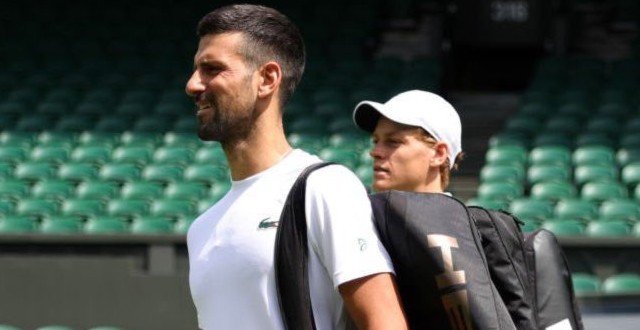 Djokovic em Wimbledon / Crédito: AELTC