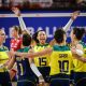 Brasil encarou a Polônia na abertura da terceira semana da VNL