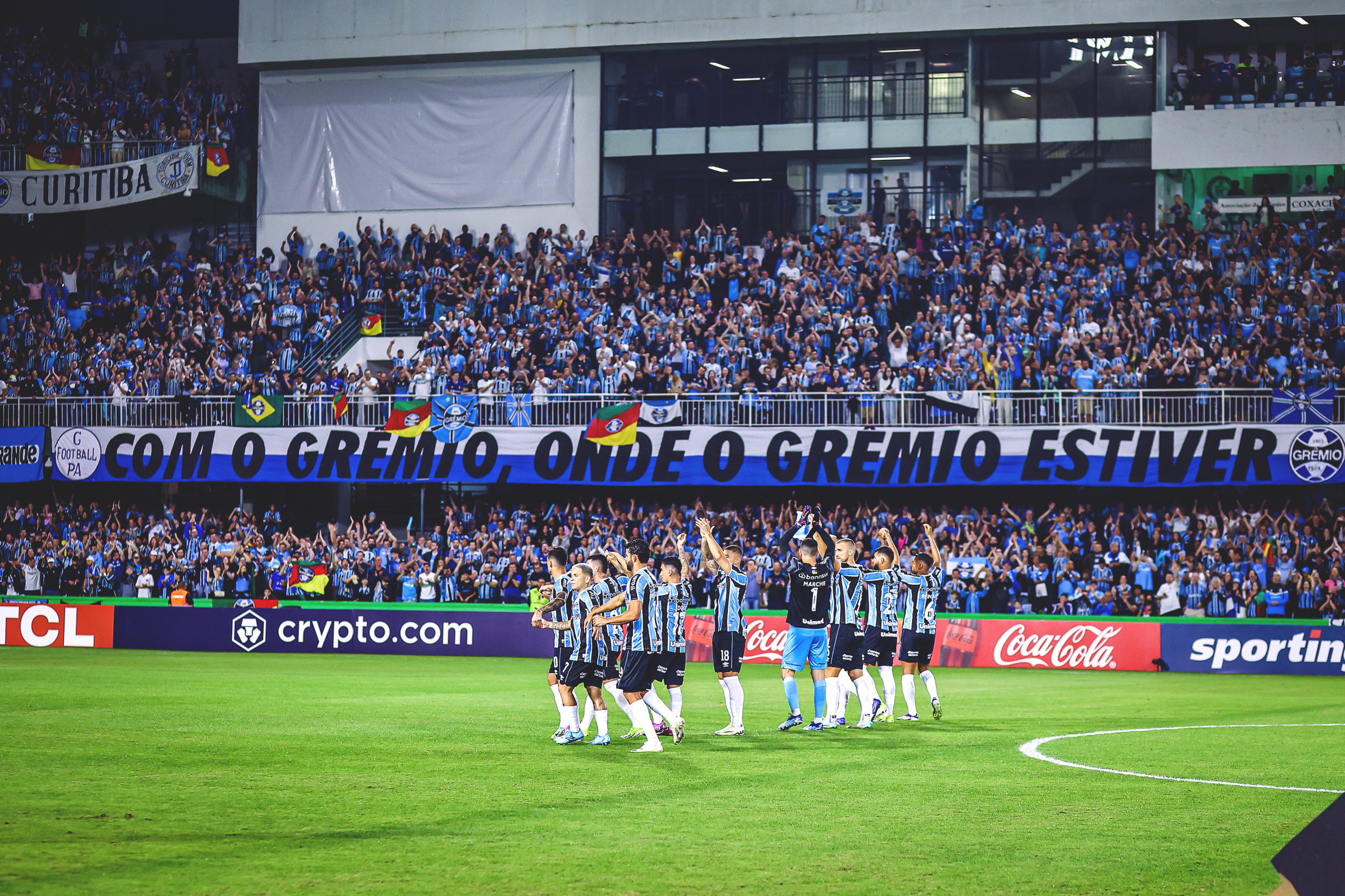 Grêmio empatou na Libertadores (Foto: Divulgação / Grêmio)