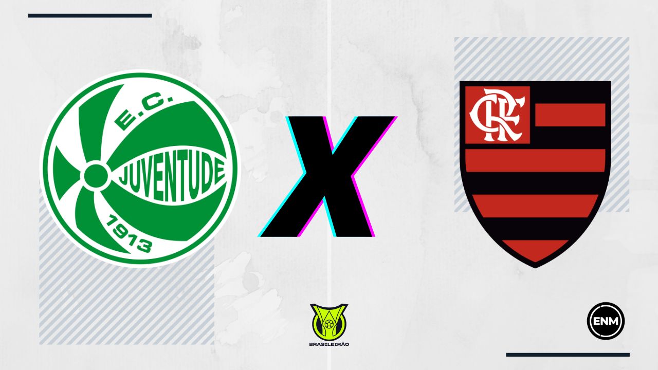 Juventude mede forças contra o Flamengo (Arte: ENM)