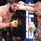 Islam Makahchev e Dustin Poirier lutam no UFC 302 (Foto: Divulgação/Instagram UFC)