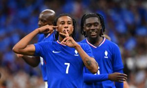 França estreia com vitória diante dos Estados Unidos no futebol masculino (Foto: Reprodução/Federação Francesa de Futebol)