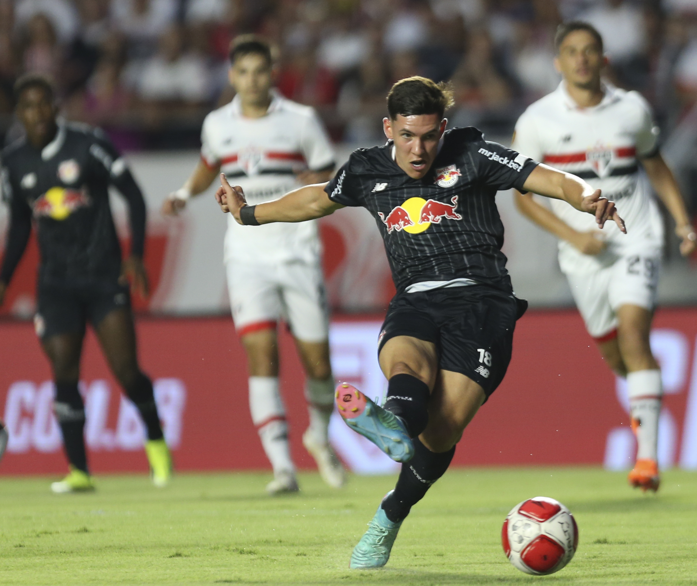 Thiago Borbas, jogador do Red Bull Bragantino. (Foto: Ari Ferreira/Red Bull Bragantino)