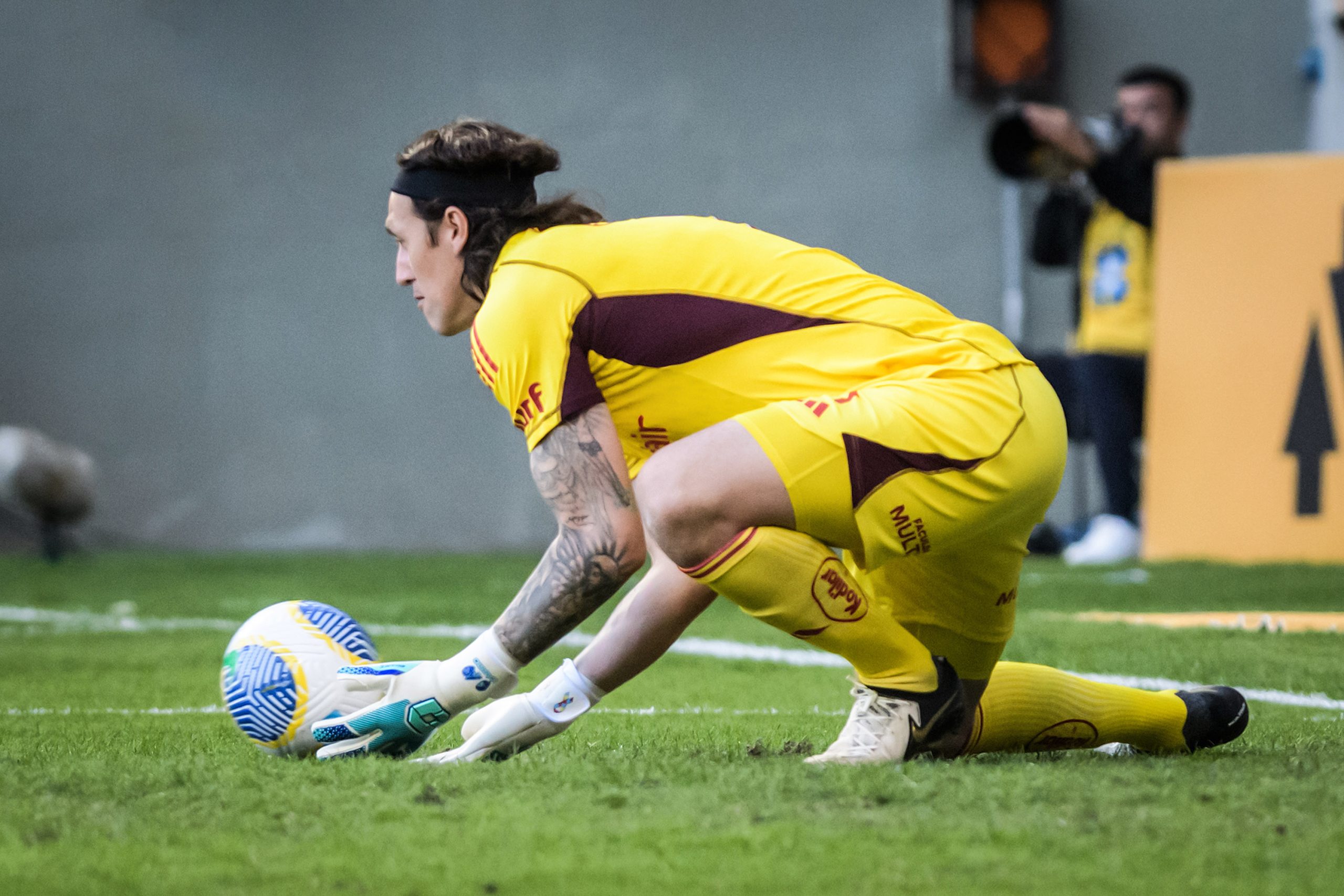 Cassio estreou pelo Cruzeiro neste sábado Foto: Gustavo Aleixo - Cruzeiro