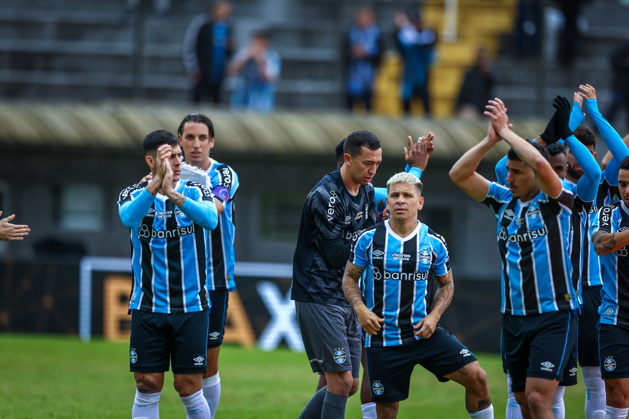 Grêmio venceu em Caxias do Sul (FOTO: LUCAS UEBEL/GREMIO FBPA)